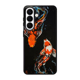 Koi Fish Watercolor Painting Samsung Galaxy S26 phone case