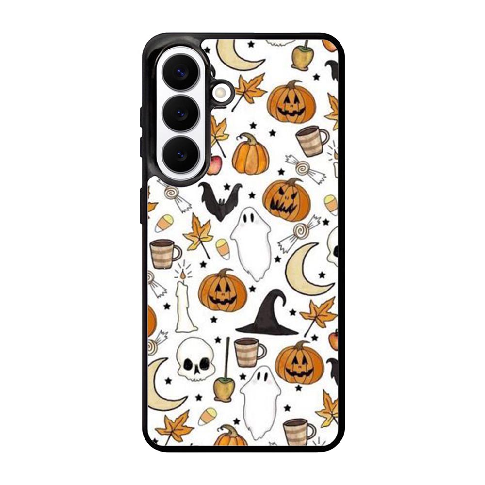 Halloween Pattern Samsung Galaxy S26 phone case