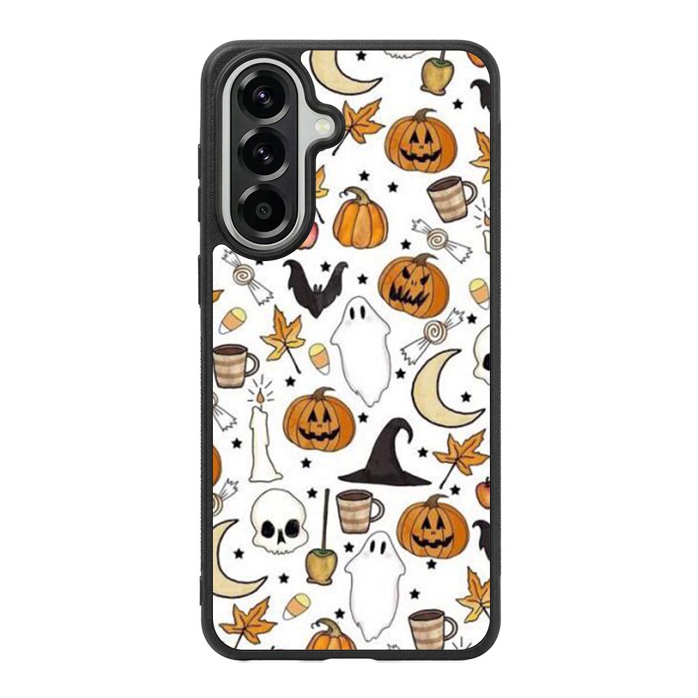 Halloween Pattern Samsung Galaxy A57 Case