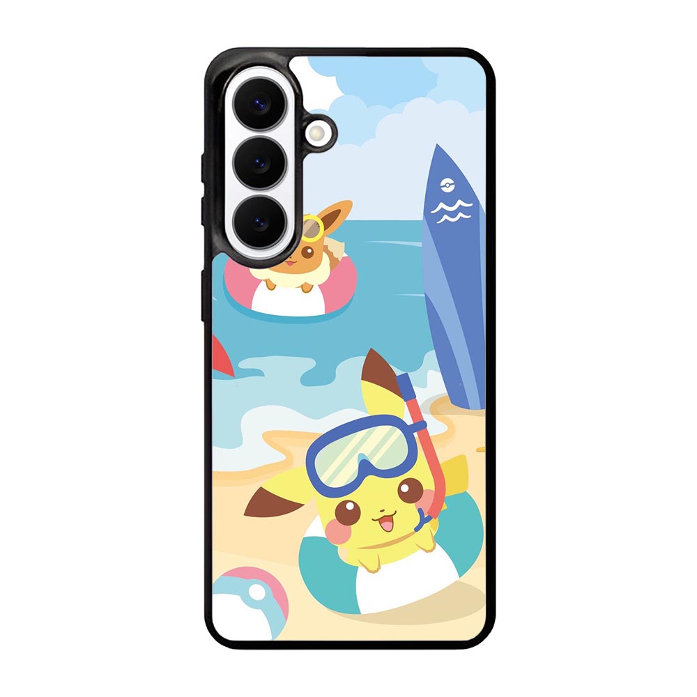 Pikachu Eevee Pokemon Samsung Galaxy S26 phone case