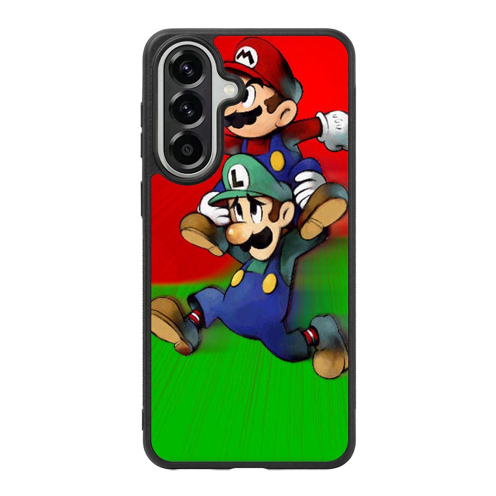 Luigi Mario Cute Cartoon Samsung Galaxy A37 Case