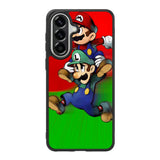 Luigi Mario Cute Cartoon Samsung Galaxy A57 Case