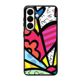 Romero Britto Love Samsung Galaxy S26 phone case with DC1586 design