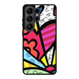 Romero Britto Love Samsung Galaxy S26 Ultra phone case with DC1586 design