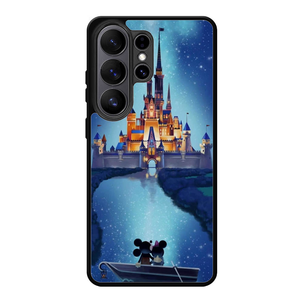 Mickey Minnie Cinderella Castle Samsung Galaxy S26 Ultra Case
