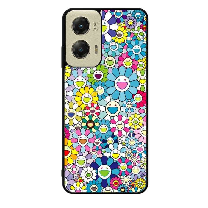 Takashi Murakami Flower Motorola Moto G Stylus 5G 2024 Case