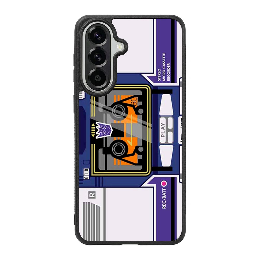 Transformers Soundwave Cassette Samsung Galaxy A37 Case