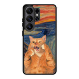 Cat The Scream Samsung Galaxy S26 Ultra Case