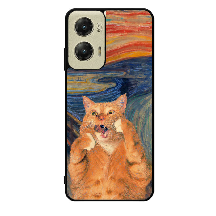 Cat The Scream Motorola Moto G Stylus 5G 2024 Case
