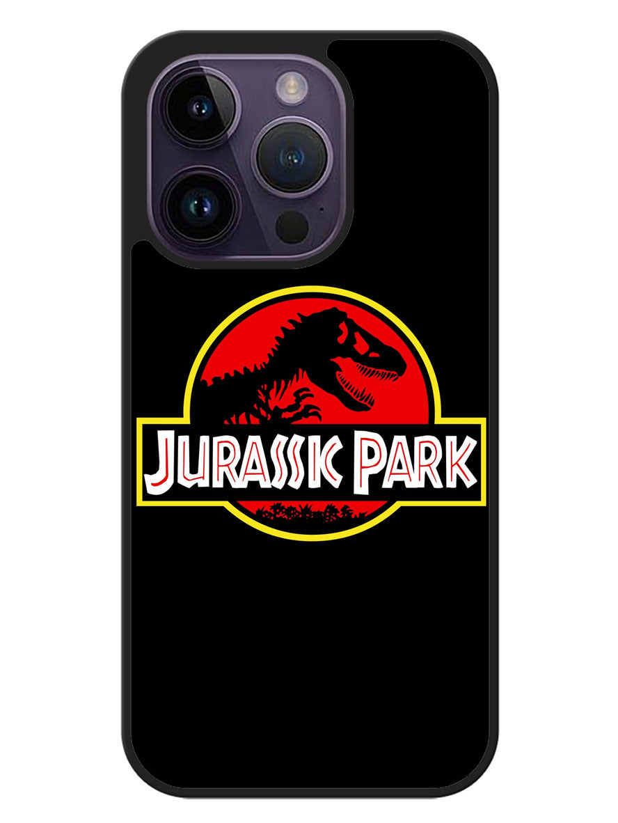 Jurassic Park Movie Plate vintage 4 iPhone 14 Pro Case BLN3641