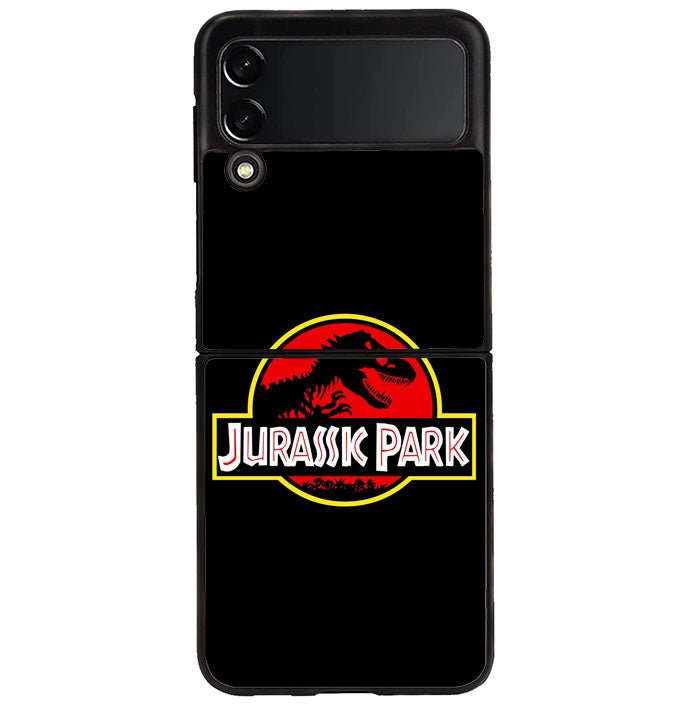 Jurassic Park Movie Plate vintage 4 Samsung Galaxy Z Flip 4 5G 2022 Case