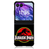 Jurassic Park Movie Plate vintage 4 Motorola Moto Razr Plus 2024 , Moto Razr+ 2024 Case