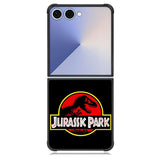 Jurassic Park Movie Plate Vintage 4 Samsung Galaxy Z Flip 7 Case DC0956
