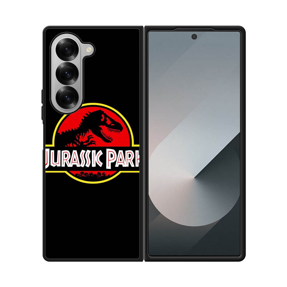 Jurassic Park Movie Plate vintage 4 Samsung Galaxy Z Fold 7 5G Case