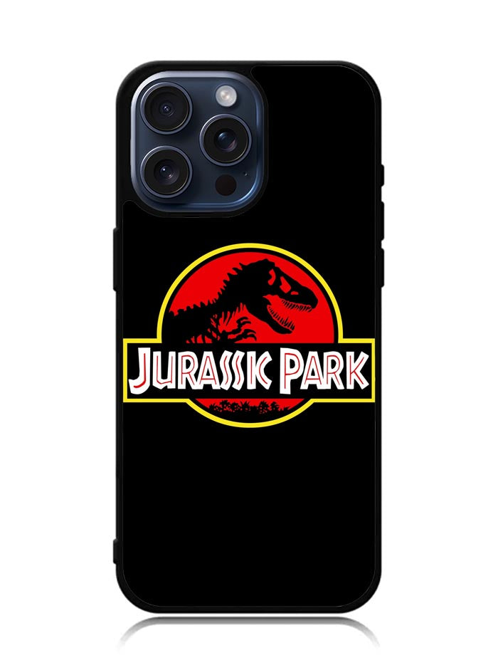 Jurassic Park Movie Plate vintage 4 iPhone 15 Pro Max Case BLN3641