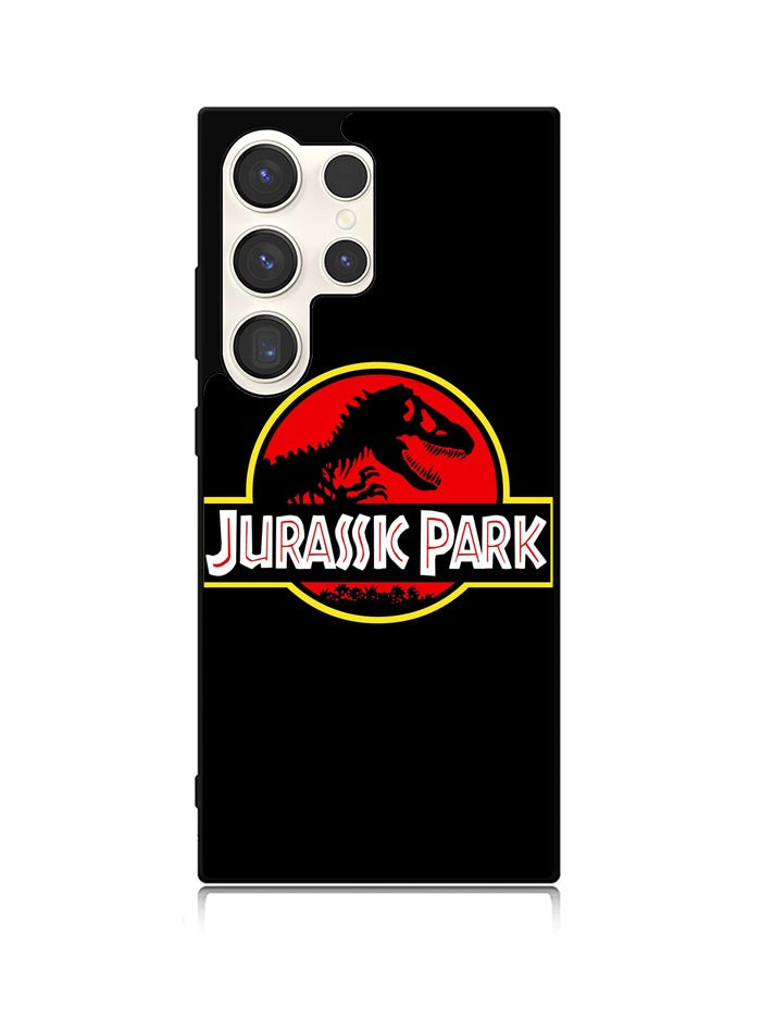 Jurassic Park Movie Plate vintage 4 Samsung Galaxy S24 Ultra 5G Case