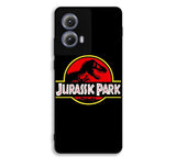 Jurassic Park Movie Plate vintage 4 Motorola Moto Edge 2024 Case DC3669