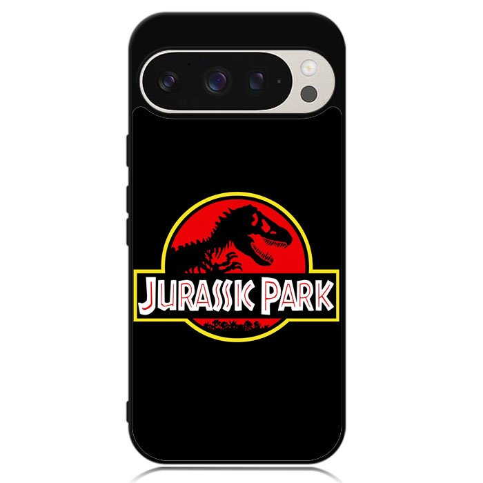 Jurassic Park Movie Plate Vintage 4 Google Pixel 9 | Google Pixel 9 Pro Case DC0956