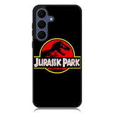 Jurassic Park Movie Plate Vintage 4 Samsung Galaxy S24 FE Case DC0956