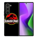 Jurassic Park Movie Plate vintage 4 Samsung Galaxy Z Fold 6 Case