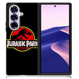 Jurassic Park Movie Plate Vintage 4 Samsung Galaxy Z Fold 7 Case DC0956