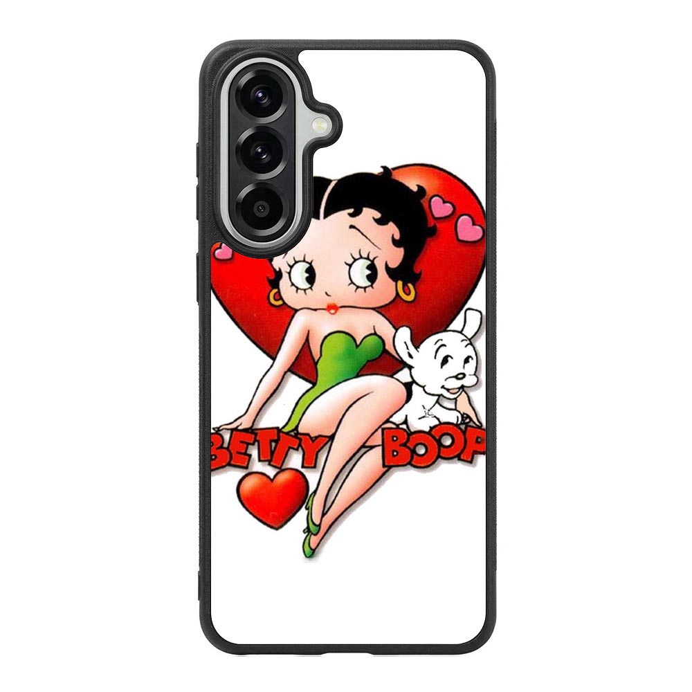 Betty Boop And Pudgy Samsung Galaxy A57 Case