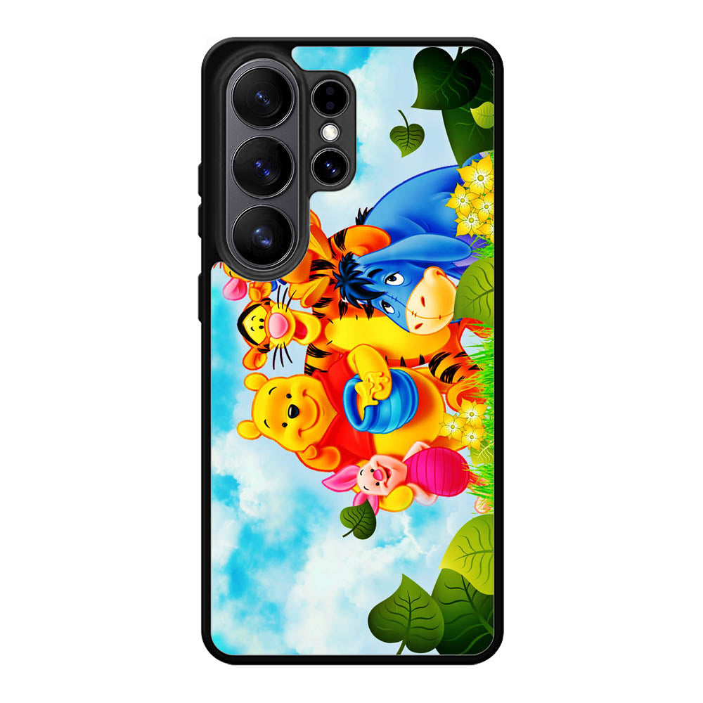 Winnie The Pooh Cartoon Samsung Galaxy S26 Ultra Case