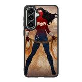 Wonder Woman Silhouette Samsung Galaxy A37 Case DC1979