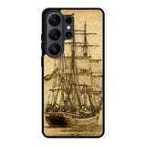 Vintage old ship Samsung Galaxy S26 Ultra phone case
