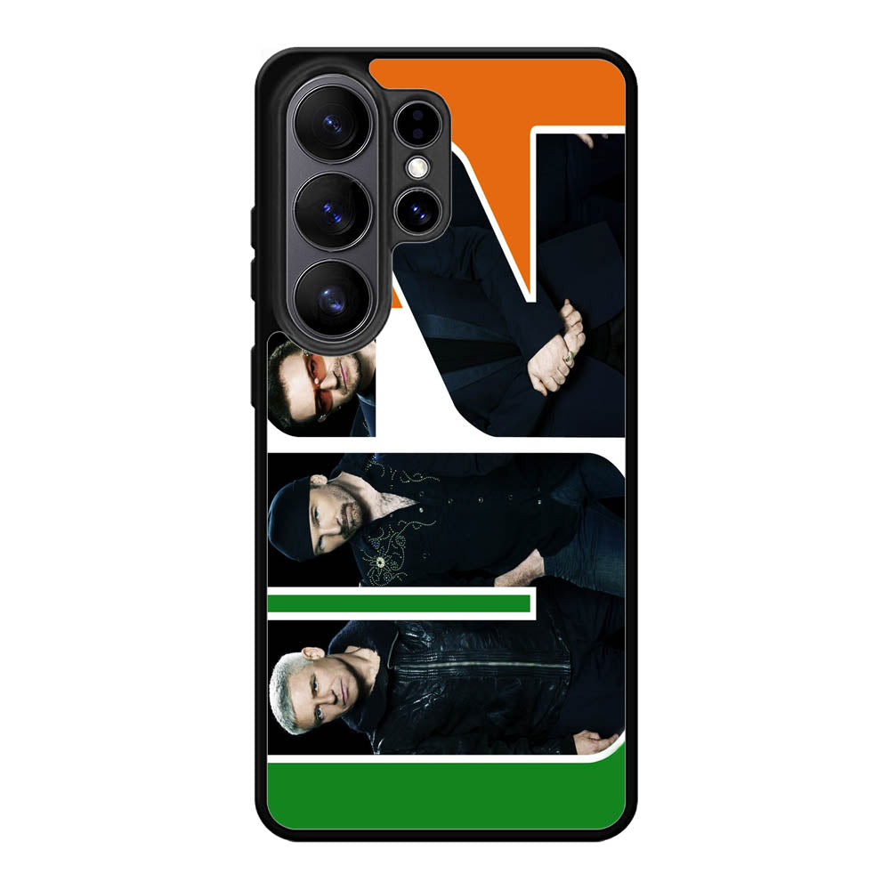 U2 Band Logo Case Samsung Galaxy S26 Ultra phone case with DC1912 design
