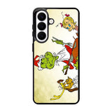 The Grinch Cartoon Samsung Galaxy S26 phone case with DC1858 design