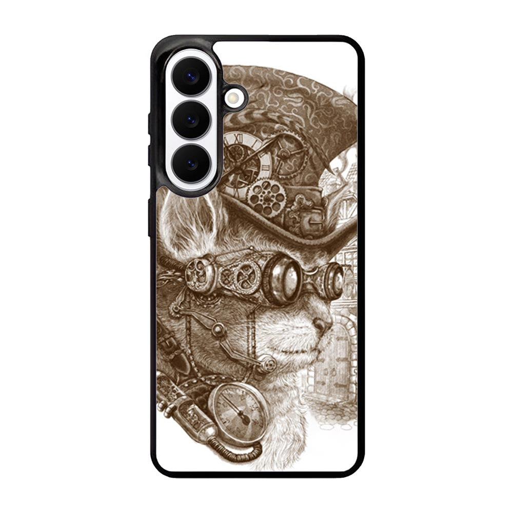 Steampunk cats Samsung Galaxy S26 phone case
