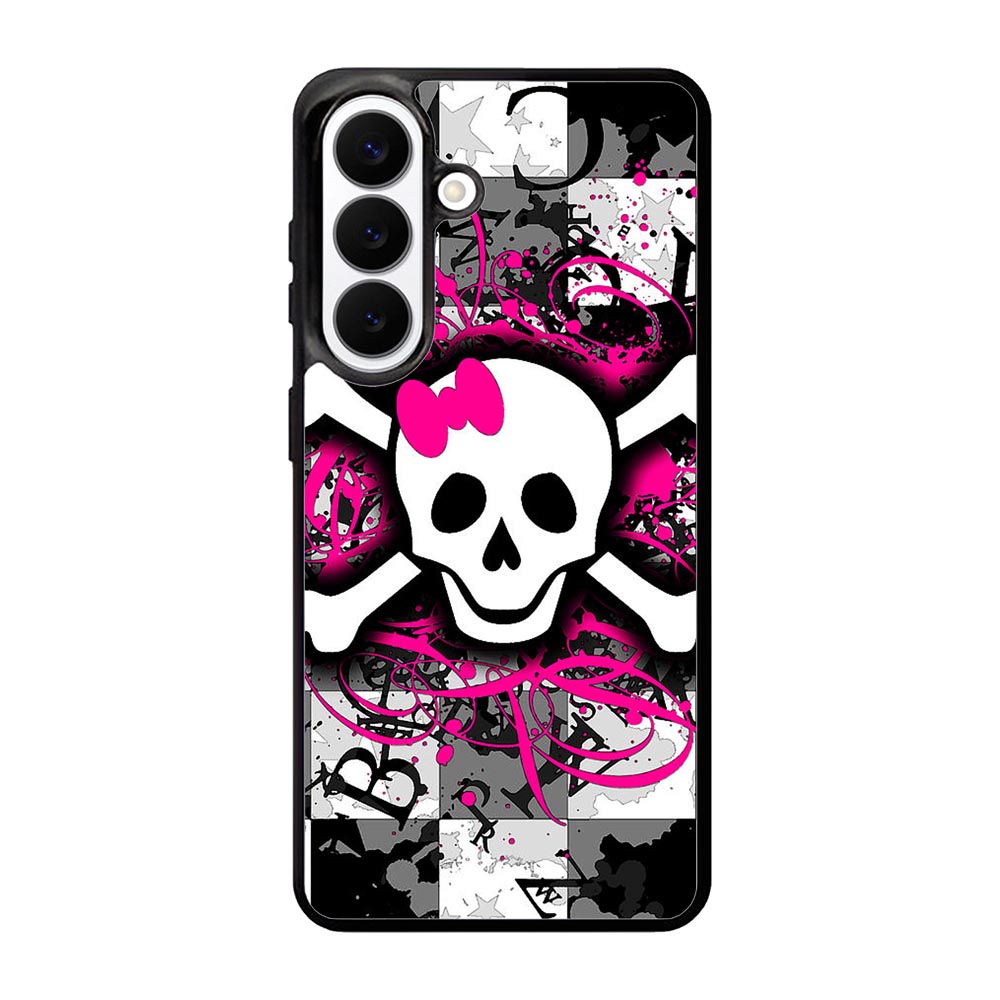 Girly Skull Samsung Galaxy S26 phone case