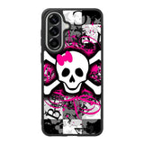 Girly Skull Samsung Galaxy A57 Case