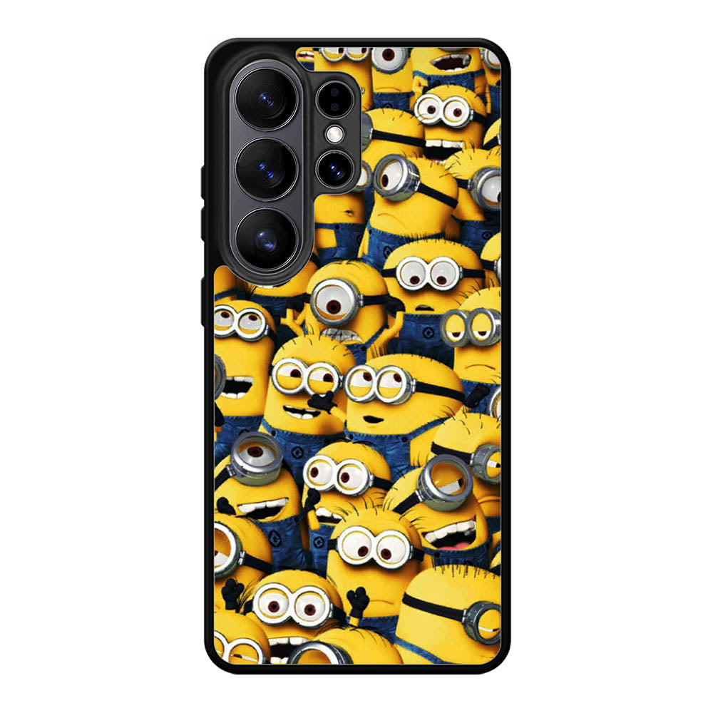 Minions Pattern Case Samsung Galaxy S26 Ultra Case DC1180
