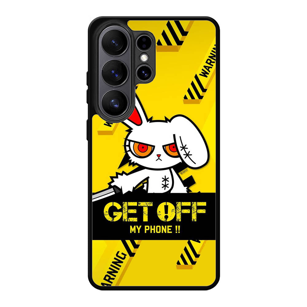 Get Off My Phone Samsung Galaxy S26 Ultra phone case with DC0692 design