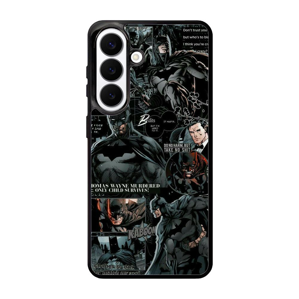 Comic Batman Samsung Galaxy S26 Plus phone case with DC0376 design