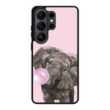 Bubble Gum Elephant Samsung Galaxy S26 Ultra phone case