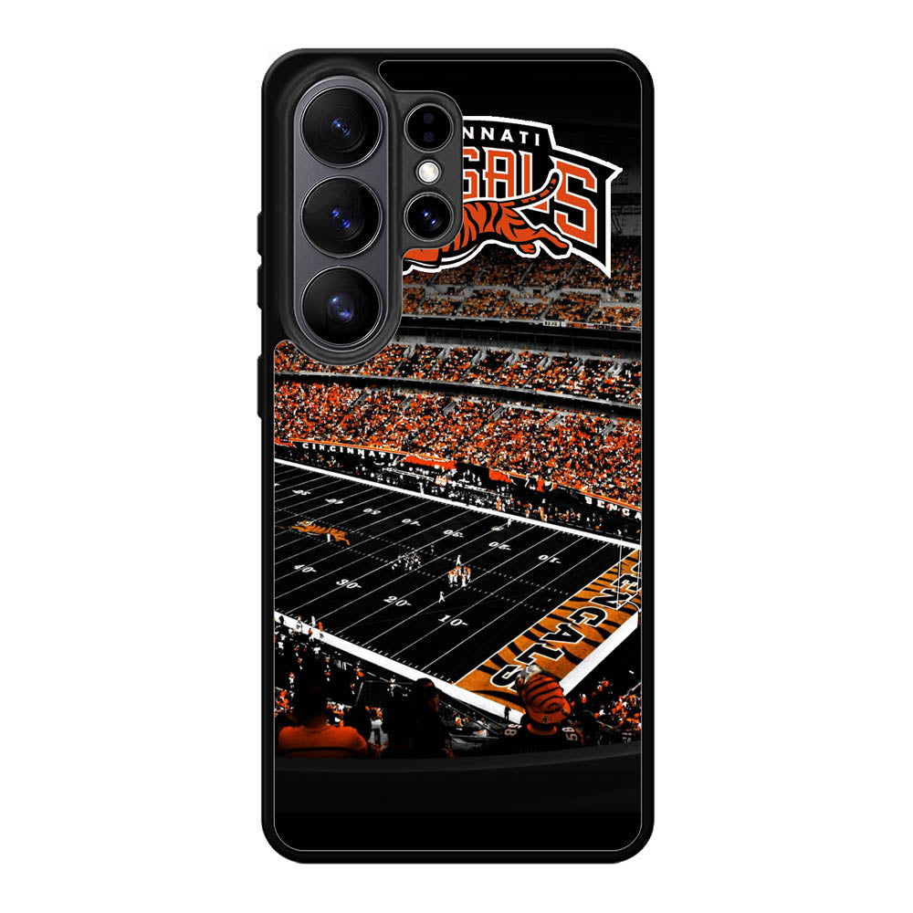 Cincinnati Bengals Samsung Galaxy S26 Ultra phone case with DC0347 design