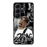 Tupac Shakur collage Samsung Galaxy S26 Ultra phone case