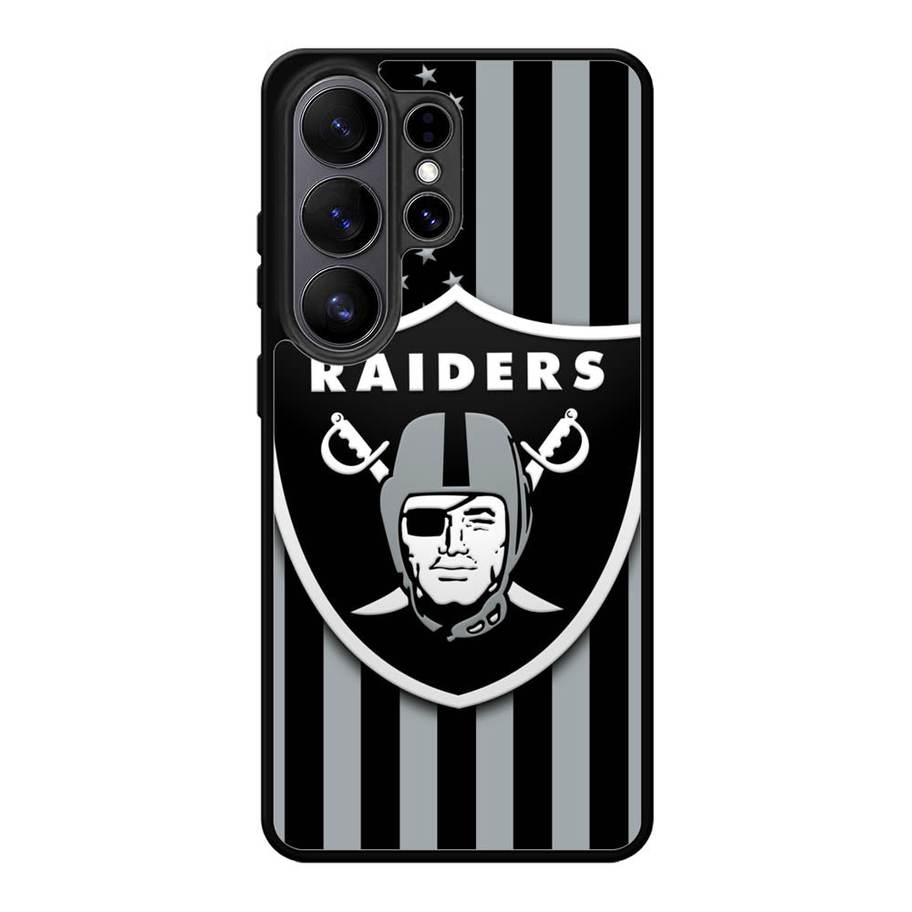 Oakland Raiders Samsung Galaxy S26 Ultra phone case with DC1315 design