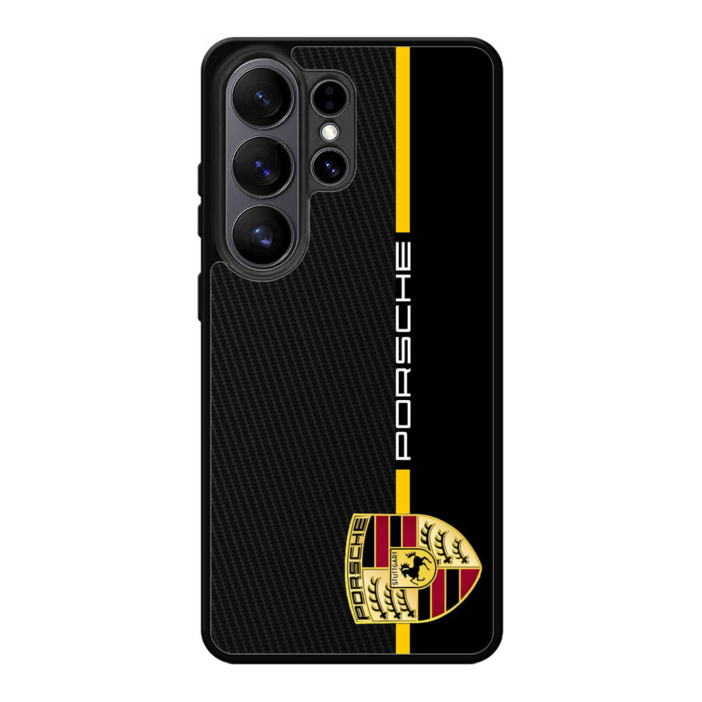 Porsche Stripe Carbon Samsung Galaxy S26 Ultra Case DC1509