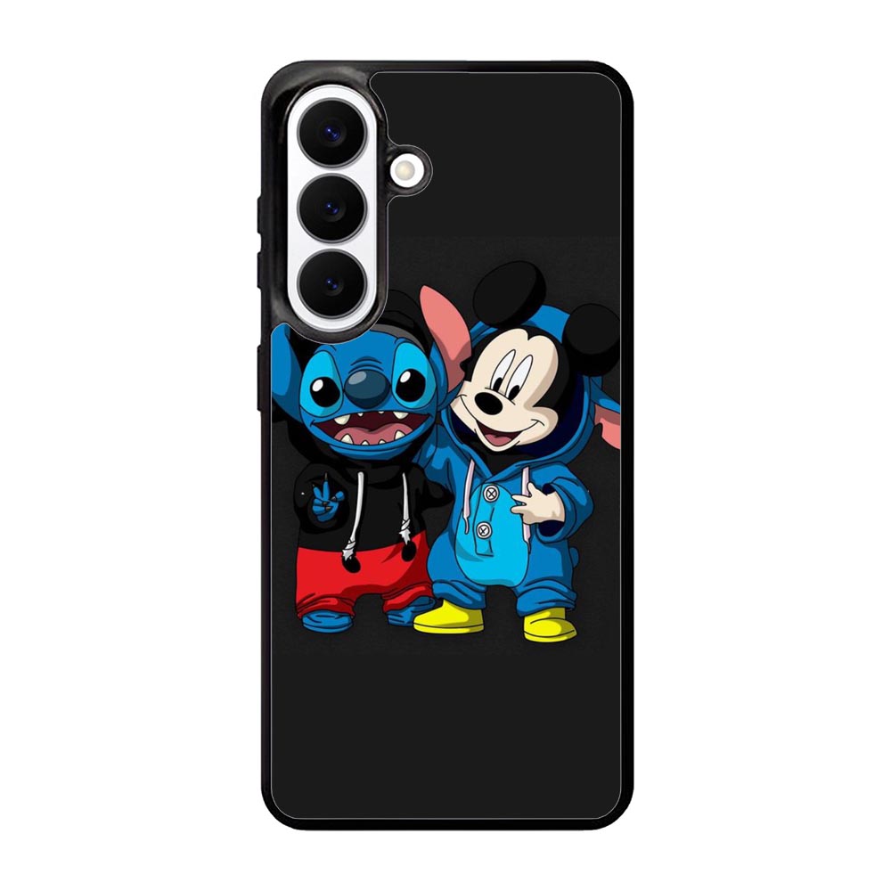 stitch and mickey mouse Samsung Galaxy S26 Plus phone case