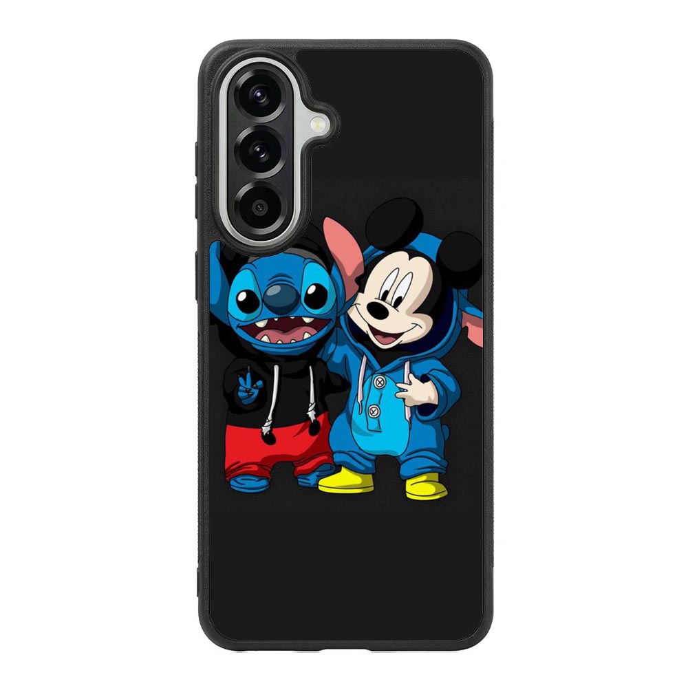 Stitch And Mickey Mouse Samsung Galaxy A57 Case DC1771
