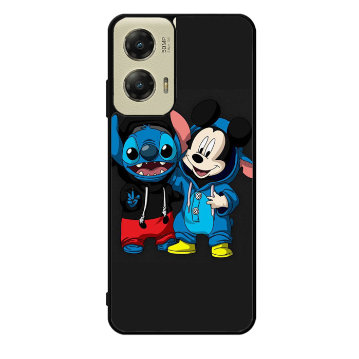stitch and mickey mouse Motorola Moto G Stylus 5G 2024 Case