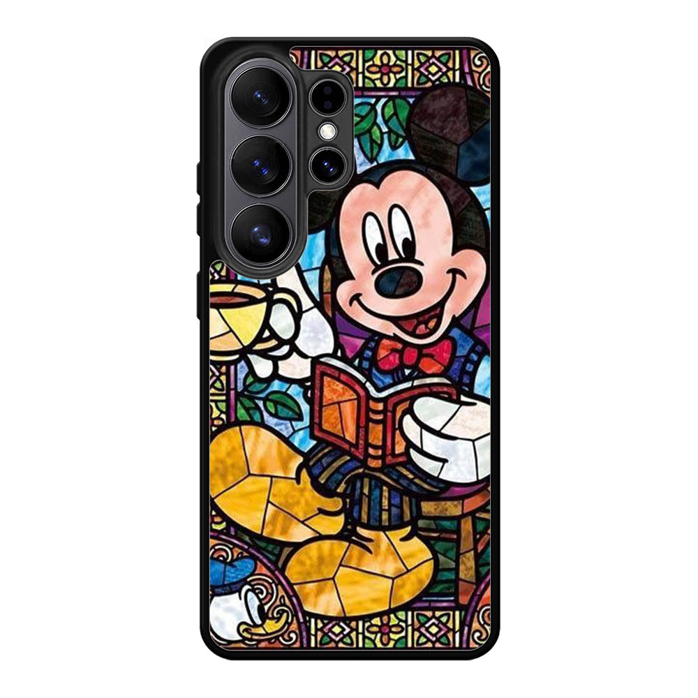 Stained Glass Disney Samsung Galaxy S26 Ultra Case DC1732