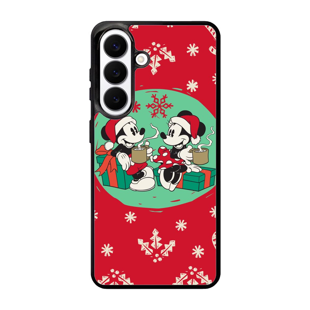 mickey and minnie christmas Samsung Galaxy S26 phone case