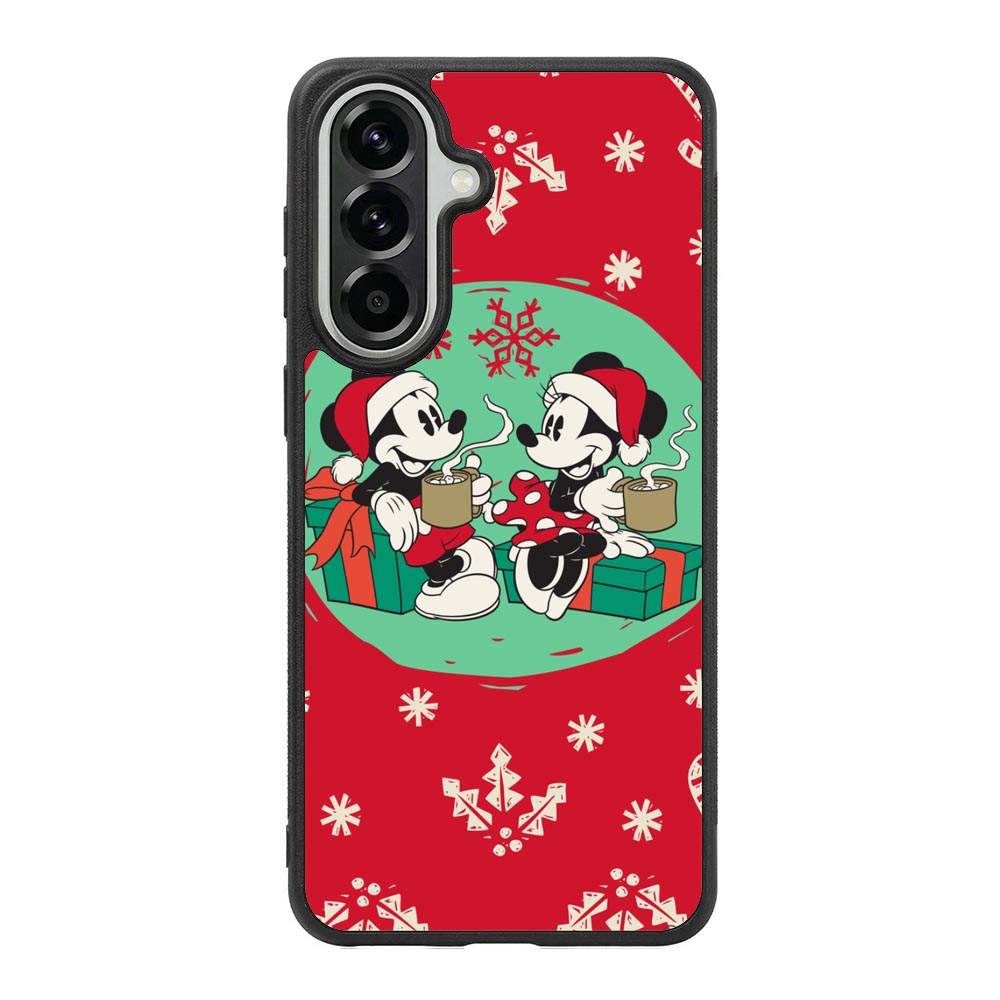 Mickey And Minnie Christmas Samsung Galaxy A37 Case DC1160