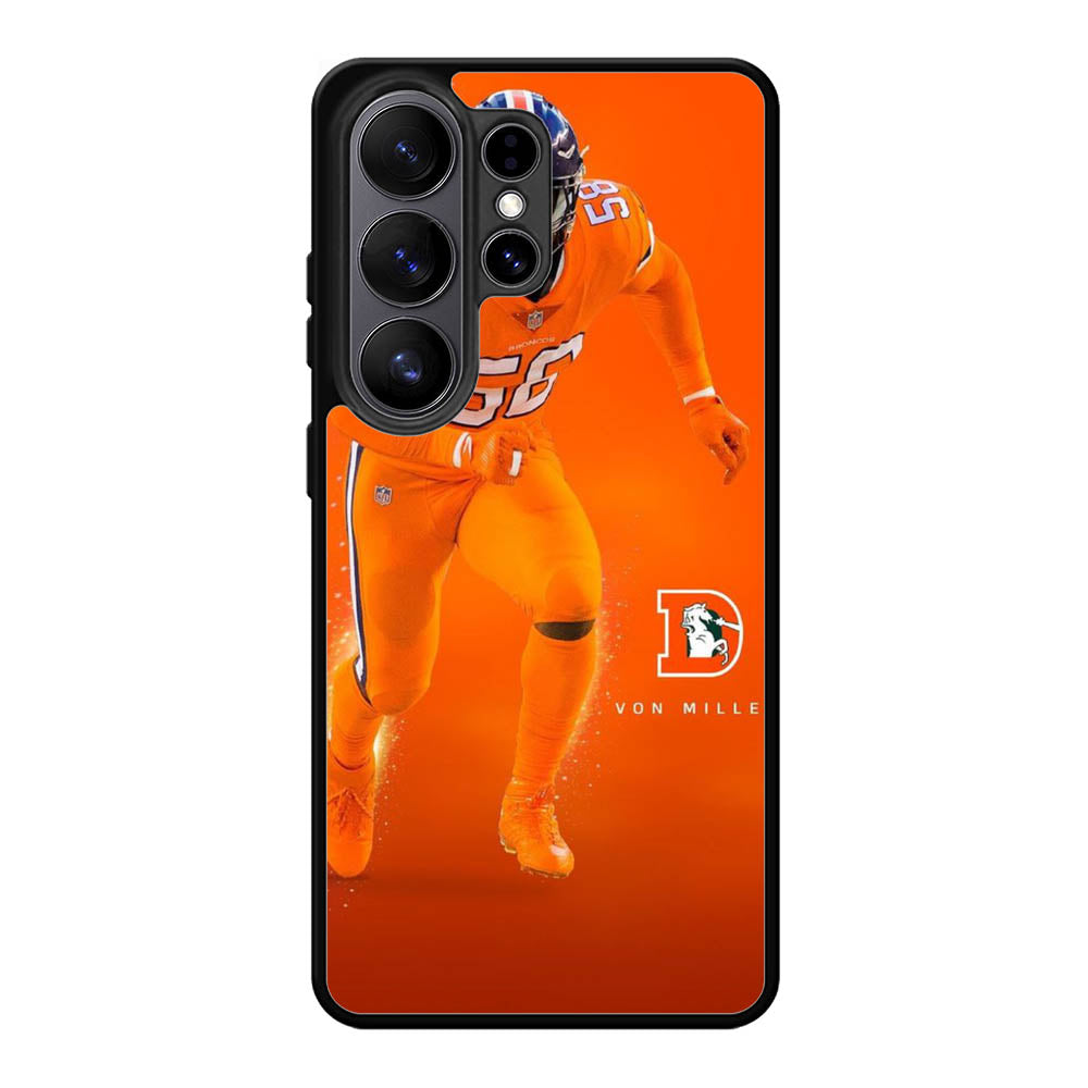 Von Miller Denver Broncos Samsung Galaxy S26 Ultra phone case