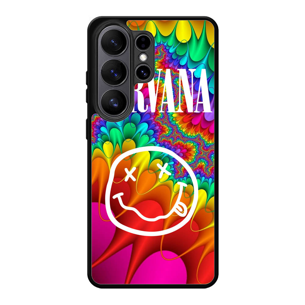 Nirvana Logo Samsung Galaxy S26 Ultra phone case